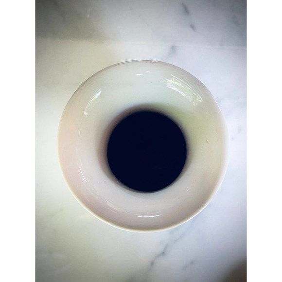 Vintage Asian Vase. Floral and Pastel. Hand painted - Picture 4 of 4